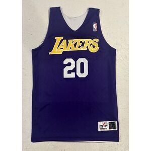 Alleson Athletic Los Angeles Lakers Reversible Jersey Purple White Youth Large